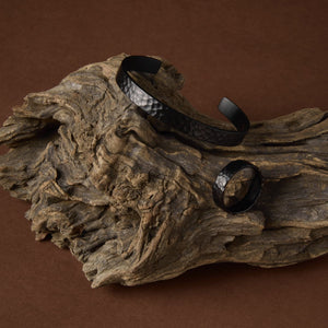 Najo Bracelets Najo Midnight Men's Black PVD Steel Cuff
