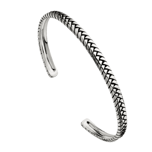 Najo Bracelets Najo Tessera Men's silver Cuff