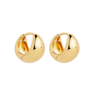 Najo Earrings Gold Najo La Muse Huggie Earrings