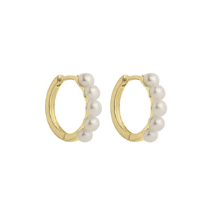 Najo Earrings Gold Najo Mermaid Pearl Earring
