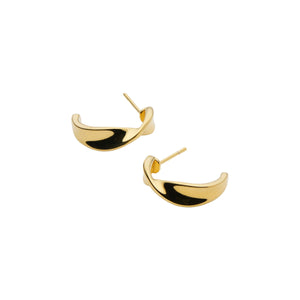 Najo Earrings Gold Najo Suncrest Stud Earrings
