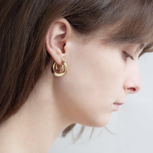 Najo Earrings Najo Baby Strudel Hoop