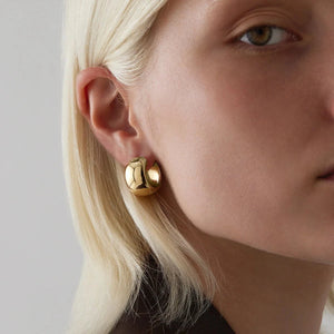 Najo Earrings Najo Daynight Huggie Earrings Gold