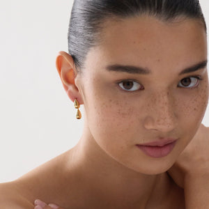 Najo Earrings Najo Liora Double drop stud