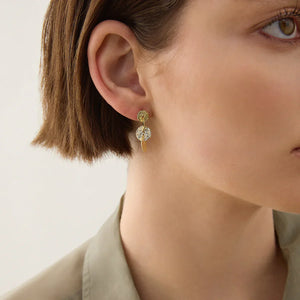 Najo Earrings Najo Milleluci Circular Earrings