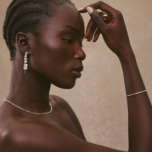 Najo Earrings Najo Milleluci Rectangular Earrings (Grande)