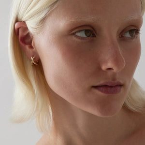 Najo Earrings Najo Moonkiss Huggie Earrings Gold