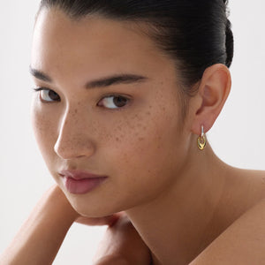 Najo Earrings Najo Petal Huggie Earring