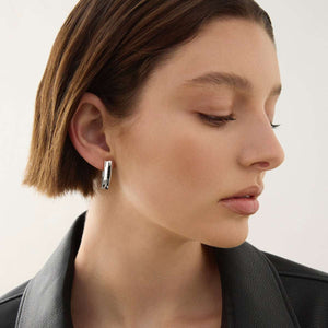 Najo Earrings Najo Swan Huggie