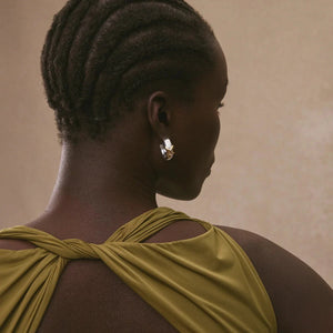 Najo Earrings Najo Tendresse Two-Tone Hoops