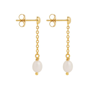 Najo Earrings Najo Tidal Whisper Single Pearl Earring
