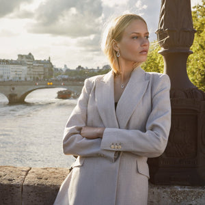 Najo Earrings Najo Vivante silver grande earrings