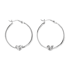 Najo Earrings Nature's knot Hoop Earrings