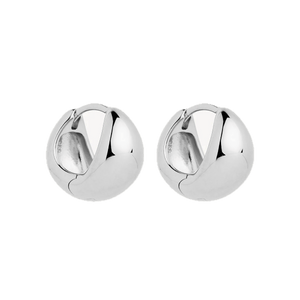 Najo Earrings Silver Najo La Muse Huggie Earrings