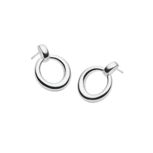 Najo Earrings Silver Najo Mist Donut Drop Earrings – Gold & Silver