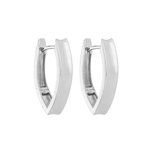 Najo Earrings Silver Najo Swan Huggie