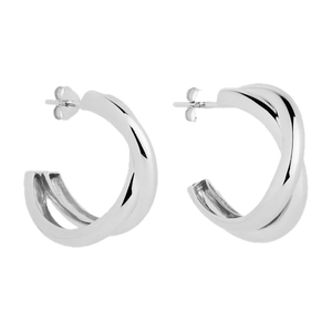 Najo Earrings Silver / Silver Najo Cafe Earrings