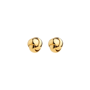 Najo Earrings Yellow Gold Floret Stud Earrings