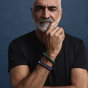 Najo Najo Atlas Men's 10mm Beaded Bracelet