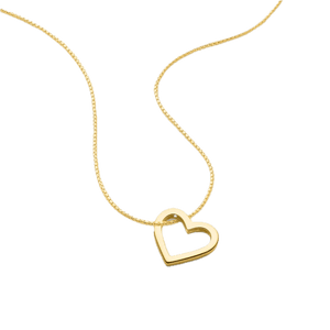Najo Necklaces Gold Najo Ardour Heart Necklace – Gold & Silver