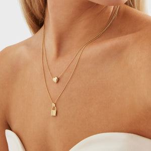 Najo Necklaces Love Lock Necklace