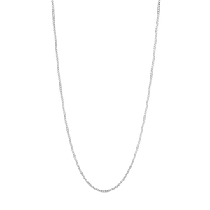 Najo Necklaces Najo Cuban Men's Silver Chain Necklace 2.1mm