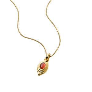 Najo Necklaces Najo Horizon Garnet Necklace