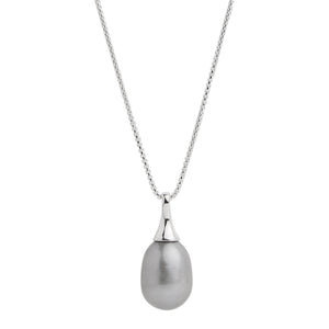 Najo Necklaces Najo Isla Grey Pearl Necklace