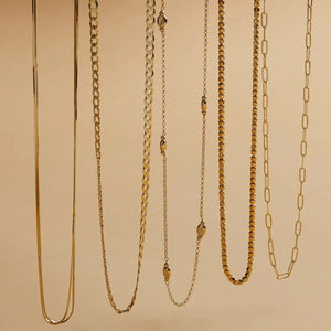 Najo Necklaces Najo Mirage Double Chain Necklace