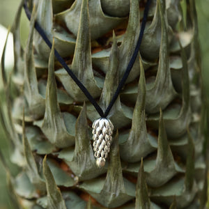 Najo Necklaces Najo Necklace Midnight Bloom Silver