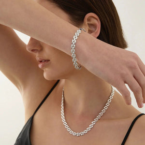 Najo Necklaces Silver Najo Bisous Chain Necklace