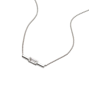 Najo Necklaces Silver Najo Skye Cubic Zirconia Necklace – Gold, Silver & Rose Gold