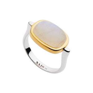 Najo Rings 7 Najo Fleur Rainbow Moonstone Ring