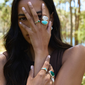 Najo Rings Najo Emergence Moonstone ring