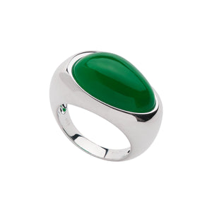 Najo Rings SMALL Najo Emergence Green Onyx