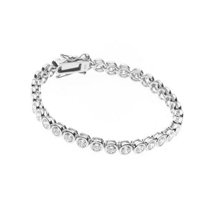 Sybella Bracelets Silver Sybella Gold Tennis Bracelet