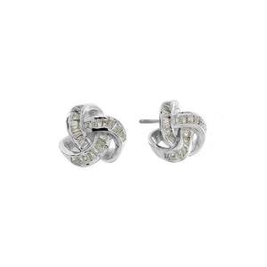 Sybella Earrings Silver Elsie Stud Earrings