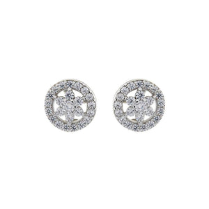 Sybella Earrings Silver SYBELLA KATE STUD EARRINGS