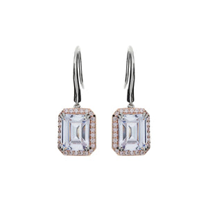 Sybella Earrings SYBELLA ARAMINTA PINK TWO-TONE EARRINGS