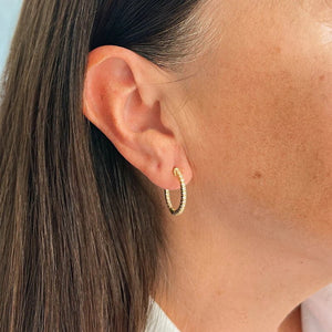 Sybella Earrings Sybella Caroline Fine Hoops