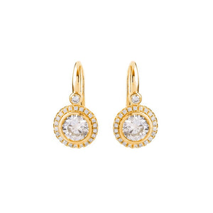 Sybella Earrings Sybella Round classic drop earrings