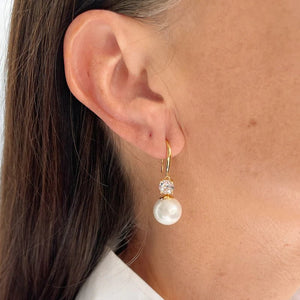 Sybella Earrings Sybella Stone And Pearl Eerrings