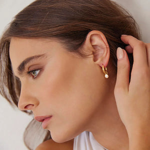 Najo Earrings Najo Heavenly Pearl Earrings – Sterling Silver & Gold Plated