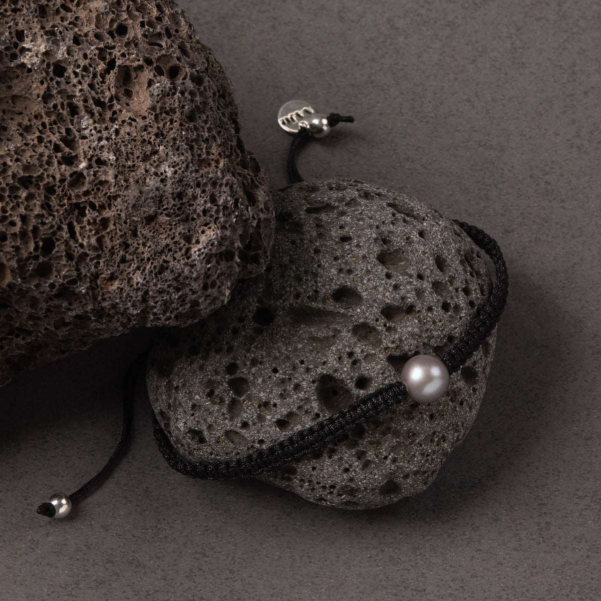 Najo Bracelets Najo Nautilus Men's Grey Pearl Bracelet