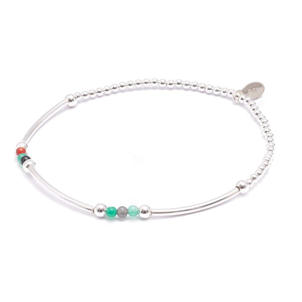 Duo Jewellery Bracelets Aqua Duo beaded bracelet