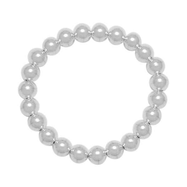 Duo Jewellery Bracelets Duo Jewellery Silver Ball 8Mm Bracelet