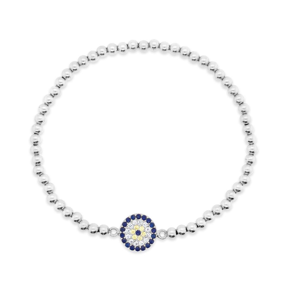 Duo Jewellery Bracelets Duo Silver evil eye Bracelet