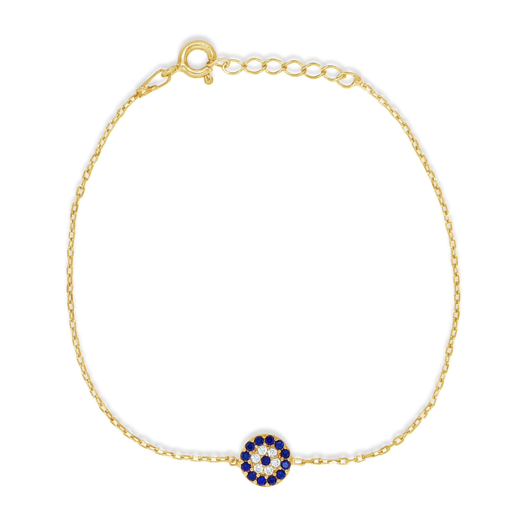 Duo Jewellery Bracelets Duo small evil eye gold bracelet