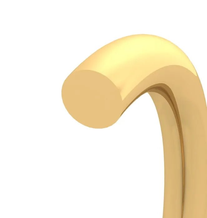 Solid gold golf bangle 2025