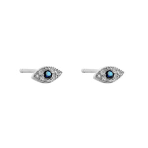 Duo Jewellery Earrings Duo evil eye stud earrings